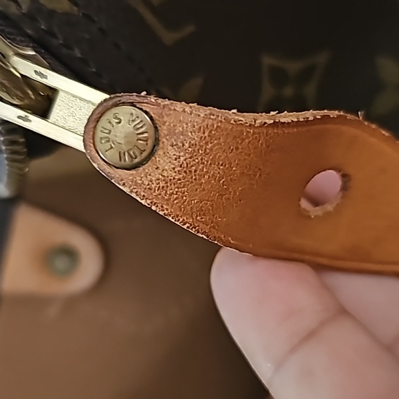 Louis Vuitton Logo Print Speedy 45 Handbag - Picture 10 of 16